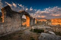 Ruins of Ancient Roman Salona Solin near Split, Dalamatia, Cro