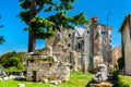 Roman ruins in Porec, Croatia