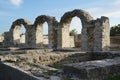 Ruins of ancient roman town Salona near Split Royalty Free Stock Photo