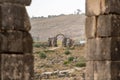 Ruins of the ancient Roman town of Volubilis in Morocco Royalty Free Stock Photo