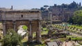 Ruins of ancient Rome, Italy