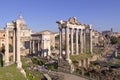 Ruins of ancient Rome preserved.