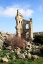 Ruins of the ancient Saint Simeon Basilica, Syria Royalty Free Stock Photo