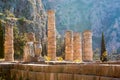 Ruins of an ancient temple Royalty Free Stock Photo