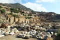 Ruins of temple in Knidos