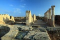 Ruins of ancient temple at Paphos, Cyprus.