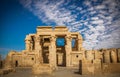 The ruins of the ancient temple of Sebek in Kom - Ombo, Egypt