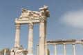 Ruins of the Temple of Trajan Royalty Free Stock Photo