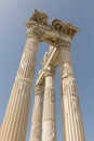Ruins of the Temple of Trajan Royalty Free Stock Photo