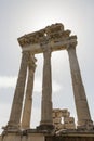 Ruins of the Temple of Trajan Royalty Free Stock Photo