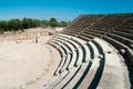 Ruins of ancient theater in Salamis Royalty Free Stock Photo