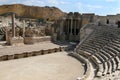 Ruins of the Ancient Theatre of Beth-Shean Royalty Free Stock Photo