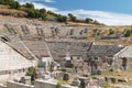 Ruins of the ancient theatre of Halicarnassus, now Bodrum