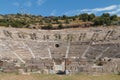Ruins of the ancient theatre of Halicarnassus, now Bodrum Royalty Free Stock Photo