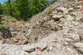 Ruins of The ancient Thermal Baths of Diocletianopolis, town of Hisarya, Bulgaria Royalty Free Stock Photo