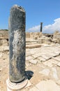 Ruins of ancient town on Cyprus