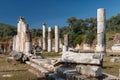 Ruins of the ancient town Nysa on the Maeander