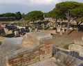 Ruins of ancient town Ostia