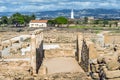 Ruins of ancient town in Paphos