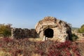 The ruins of Ancient Traianoupolis with thermal baths near to ancient town Hannah close to Alexandroupolis Evros Greece