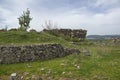 Ruins of ancient Vishegrad Fortress, Bulgaria