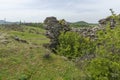 Ruins of ancient Vishegrad Fortress, Bulgaria