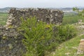 Ruins of ancient Vishegrad Fortress, Bulgaria