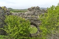 Ruins of ancient Vishegrad Fortress, Bulgaria