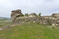 Ruins of ancient Vishegrad Fortress, Bulgaria