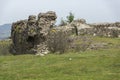 Ruins of ancient Vishegrad Fortress, Bulgaria