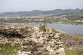 Ruins of ancient Vishegrad Fortressr near town of Kardzhali, Bulgaria