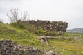 Ruins of ancient Vishegrad Fortressr near town of Kardzhali, Bulgaria