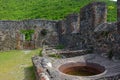 Annaberg ruins in Virgin Islands National Park, US Virgin Islands Royalty Free Stock Photo