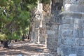 Ruins of antic port Phaselis, Turkey