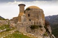 Ruins of antique Borsh Castle at Albania