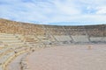 Ruins of Antique theatre in Cypriot Salamis, Turkish Northern Cyprus. Salamis was ancient Greek city-state