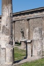Ruins of Apollo Temple, Pompeii, Italy Royalty Free Stock Photo