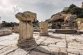 Ruins in the archaeological site of Eleusis, Attica, Greece Royalty Free Stock Photo