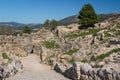 Ruins of the archaic city of Mycenae