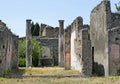 Ruins, Archeological site of Pompeii, Italy Royalty Free Stock Photo
