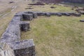 Visiting the Arutela Roman fort ruins Royalty Free Stock Photo