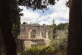 Ruins of asclepeion in kos, greece. Ancient greek temple dedicated to Asclepius