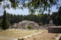 Ruins of asclepeion in kos, greece. Ancient greek temple dedicated to Asclepius