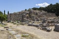 Ruins of asclepeion in kos, greece. Ancient greek temple dedicated to Asclepius