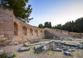 Ruins of asclepeion in Kos Greece, ancient greek temple dedicated to Asclepius.