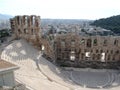 Ruins in athens Royalty Free Stock Photo