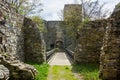 Ruins of austrian castle Royalty Free Stock Photo