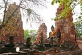 Ruins of Ayutthaya Royalty Free Stock Photo