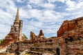 Ruins in Ayutthaya, Thailand Royalty Free Stock Photo