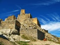 The ruins of Babak fort , Arasbaran region , Northwest Iran